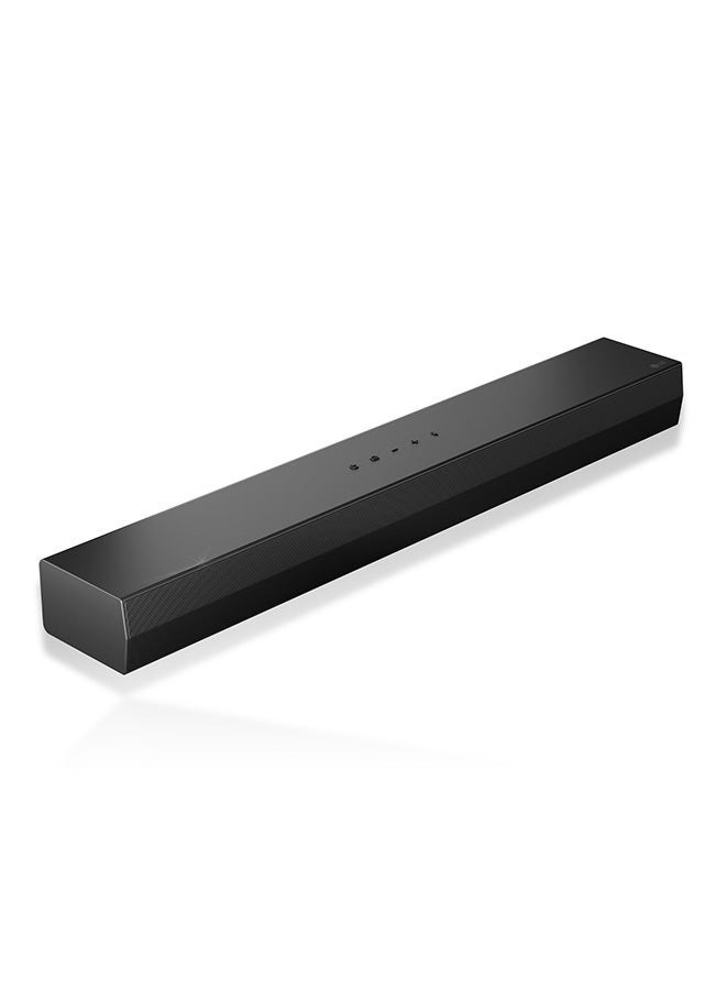 إل جي Soundbar For TV With Dolby Audio™ 2.0 Channel - S20A.ASAUELK Black  - Image 1