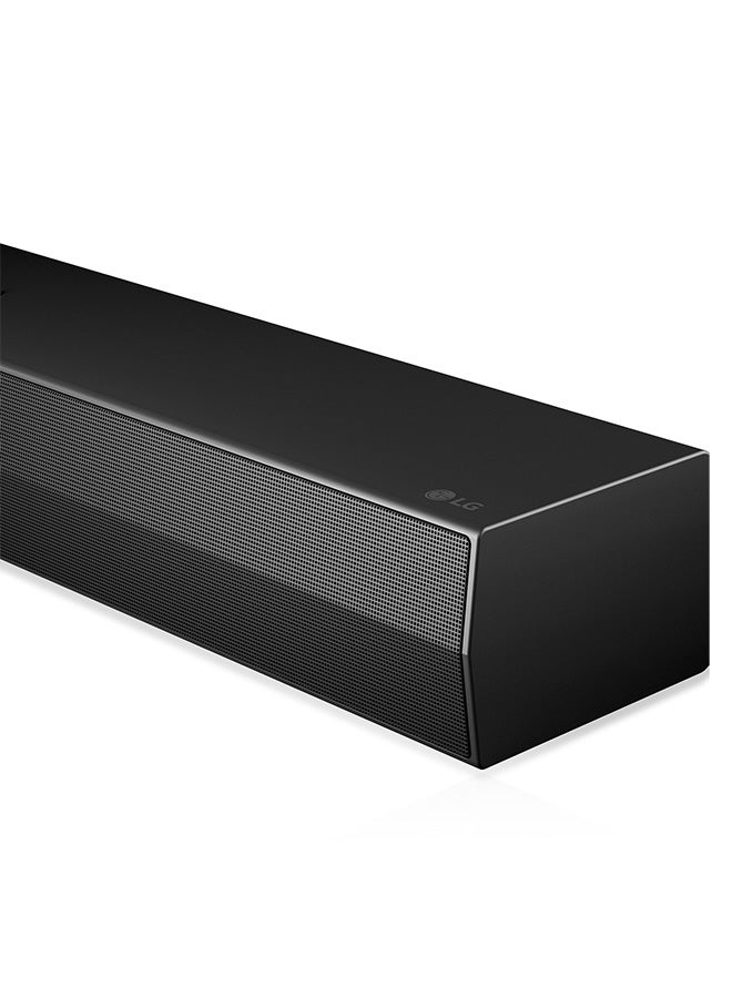 إل جي Soundbar For TV With Dolby Audio™ 2.0 Channel - S20A.ASAUELK Black  - Image 4