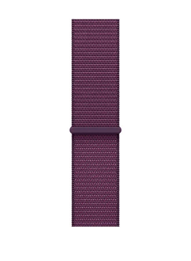 Apple 46mm Sage Sport Loop Dark Purple - Image 1