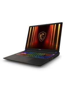 MSI Vector Gaming Laptop With 16 Inch QHD(2560x1600) Display, Intel Core Ultra 9 275HX Processor/ 32GB RAM DDR5/ 1TB SSD/12GB Nvidia GeForce RTX 5070 Graphics/Windows 11 Home English/Arabic Black  - Image 2