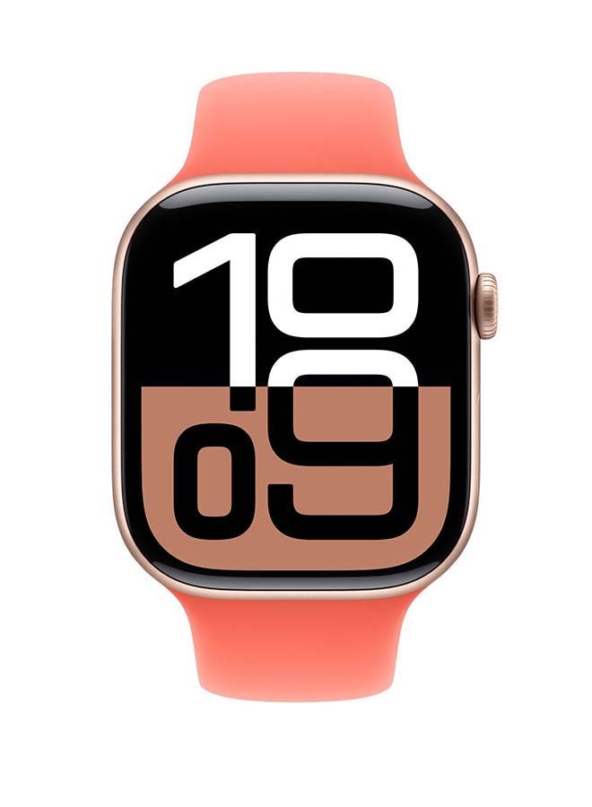 Apple 46mm Tangerine Sport Band S/M Tangerine - Image 3