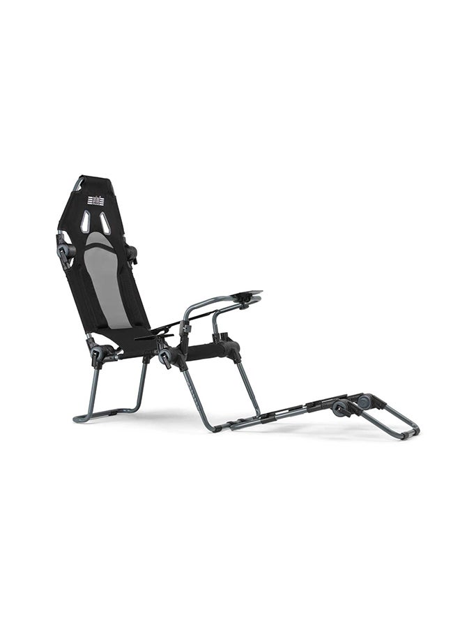 next level RACING F-GT LiteFoldable Simulator Cockpit - Carbon  Grey  - Image 1
