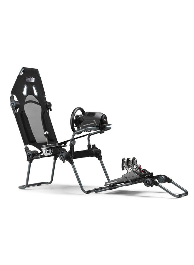 next level RACING F-GT LiteFoldable Simulator Cockpit - Carbon  Grey  - Image 3