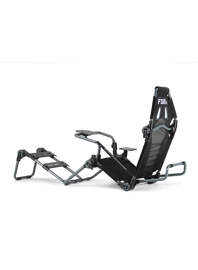 next level RACING F-GT LiteFoldable Simulator Cockpit - Carbon  Grey  - Image 2