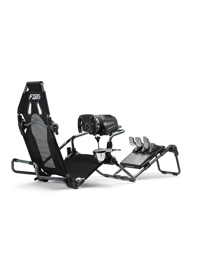 next level RACING F-GT LiteFoldable Simulator Cockpit - Carbon  Grey  - Image 4
