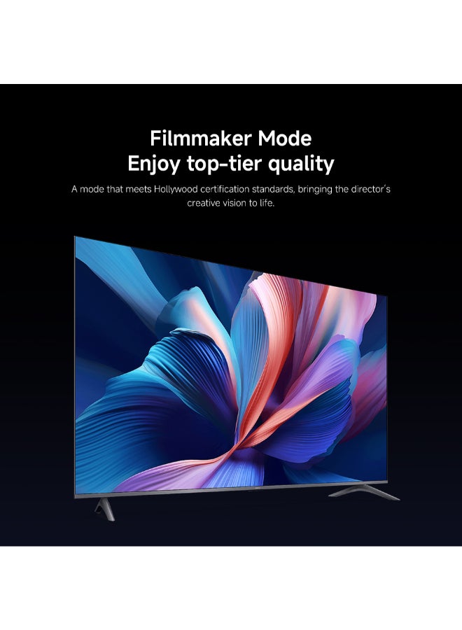 Xiaomi TV A Pro 55" 2026 | Google TV | 4K QLED Display | Dolby Audio, DTS-X, And DTS Virtual:X | Premium Metal Finish| 360° Bluetooth Remote Control L55MB-APME black - Image 4