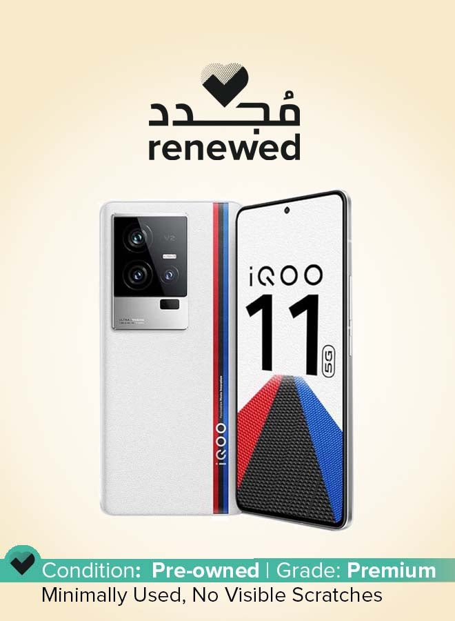 iQOO Renewed - 11 5G White 256GB - International Version  - Image 1