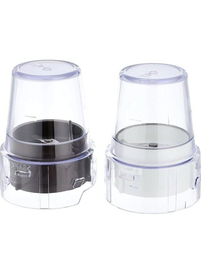 Panasonic Blender MX-EX1571, 450W - Stainless Steel Blade 1.5L Glass Jug 2 Dry mill 2 Speed+1 Pulse 450 W MX-EX1571 White  - Image 4