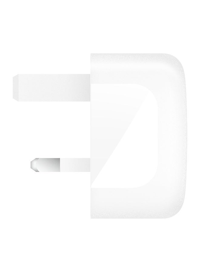 belkin Compact Wall Charger 45W, USB-C Power Delivery Fast Charging For Apple iPhone 16, 16 Plus, 16 Pro, 16 Pro Max, 15 Series, Samsung Galaxy S25, iPad, AirPods And More - White - Image 2