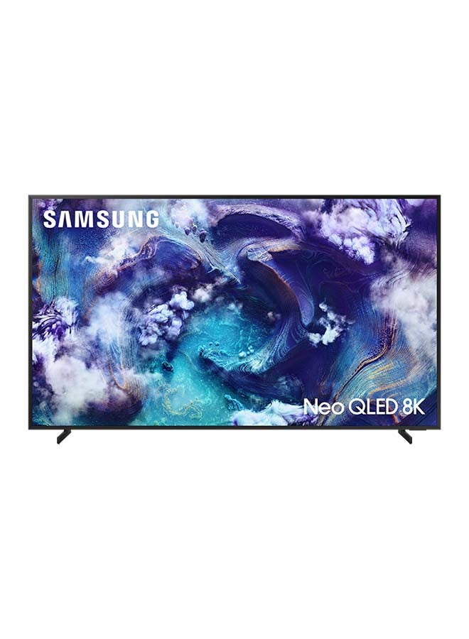 سامسونج تلفاز نيون كيو إل إي دي 85 بوصة، QN900F، 8K، ميني LED، تحسين الذكاء الاصطناعي 8K، تصميم إطار معدني، متجر الفن، خالي من الوهج، تلفاز ذكي برؤية الذكاء الاصطناعي، QA85QN900FUXZN (2025 - نسخة الإمارات) - Image 1