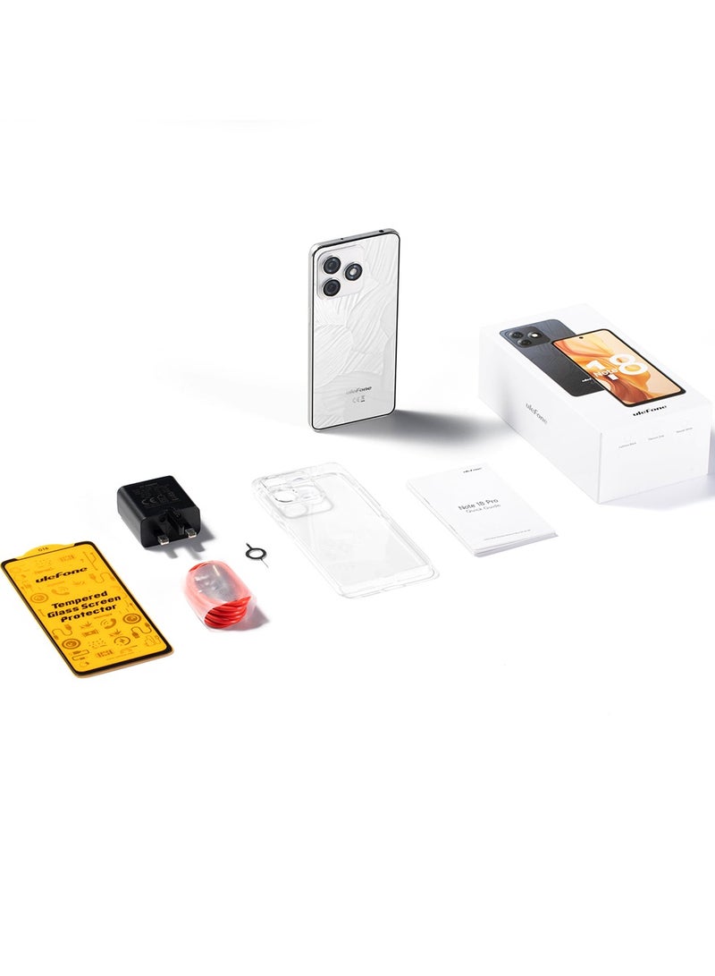 أوليفون - Note 18 Pro Dual SIM 6GB RAM 256GB ROM Moonlit White - Image 1
