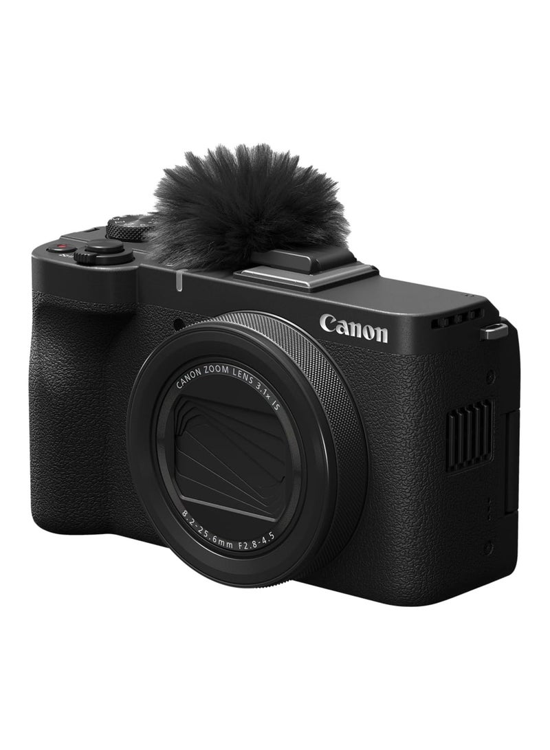 Canon - PowerShot V1, Hybrid Camera, Built-in Ultra-Wide-Angle Zoom Lens, 4K Video, Vlogging, Live Streaming, Content Creation, Compact Design - Image 1