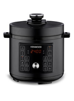 KENWOOD KENWOOD Electric Pressure Cooker 8L Smart Steam Pot 16-in-1 Multifunctional Programmable Multicooker, Steamer, Rice Cooker, Slow Cooker, Saute Pot, Soup, Yogurt, Cake & More PCM95.000BK Black 8 L 1300 W PCM95.000BK Black  - Image 1