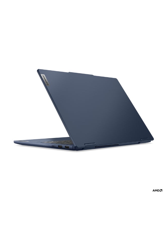 Renewed - IdeaPad 5 Laptop With 14.1-Inch Display, Ryzen 7 8845HS Processor/Octa Core/16GB RAM/1TB SSD/AMD Radeon Pro Graphics/Windows 11 English cosmic blue