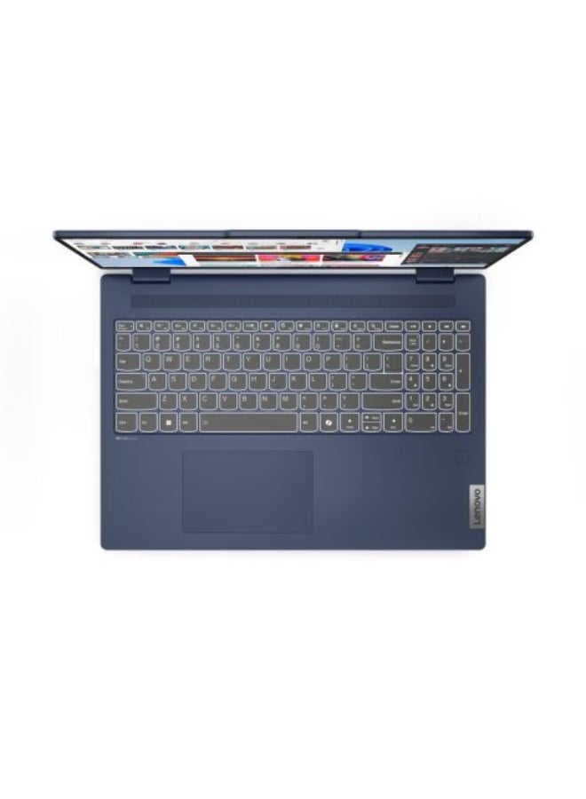 Renewed - IdeaPad 5 Laptop With 16-Inch Display, Core 7-150U Processor/10-Core/16GB RAM/1TB SSD/Intel UHD Graphics/Windows 11 English cosmic blue