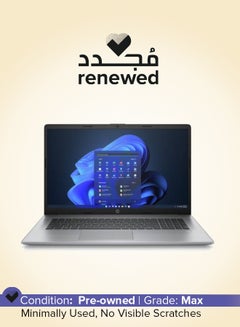 Renewed - 470 G9  Laptop With 17.3-Inch Full HD Display, Intel Core i7-1255U Processor/Quad Core/12th Gen/16GB RAM/512GB SSD/GeForce MX550 Graphics/Windows 11 English Gey