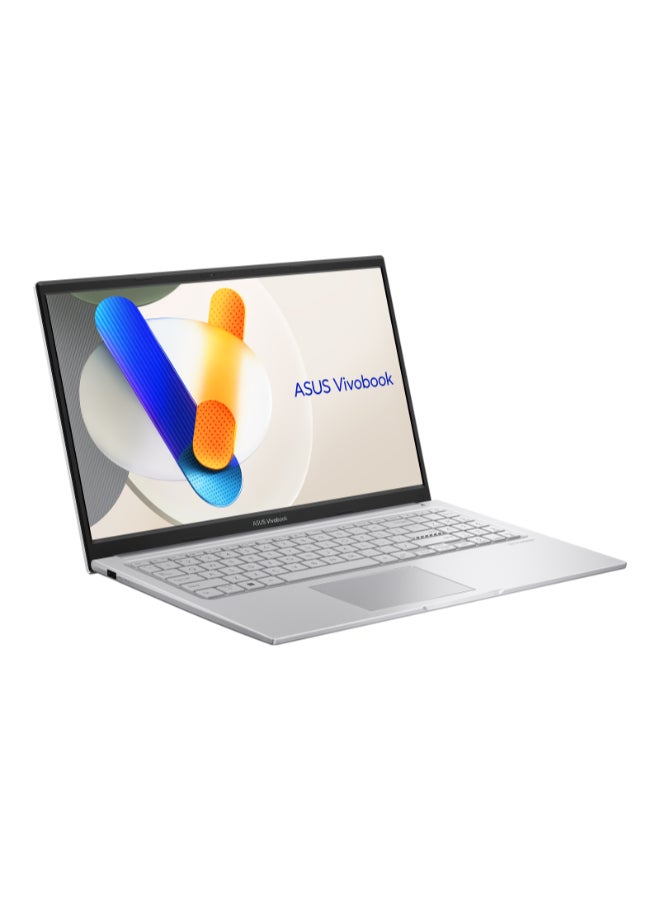 ASUS Vivobook Laptop With 15.6 Inch Full HD(1920X1080) Display,Core i7 1355U Processor/8GB DDR5 RAM/512GB SSD/DOS(Without Windows)/ English/Arabic Silver - Image 3