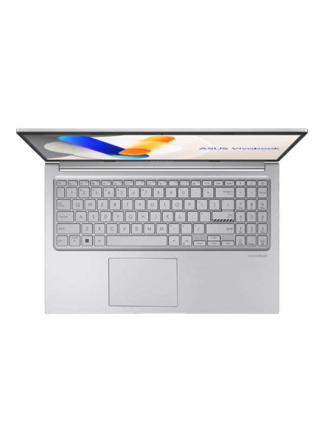 ASUS Vivobook Laptop With 15.6 Inch Full HD(1920X1080) Display,Core i7 1355U Processor/8GB DDR5 RAM/512GB SSD/DOS(Without Windows)/ English/Arabic Silver - Image 4