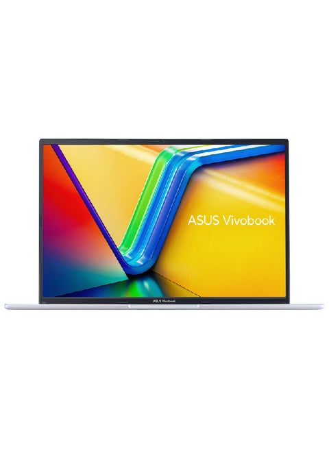 Vivobook Laptop With 15.6 Inch Full HD(1920X1080) Display, Core i7-1355U Processor/16GB RAM DDR5/512GB SSD/DOS(Without Windows)/Intel Iris Xe Graphics/ English/Arabic Silver