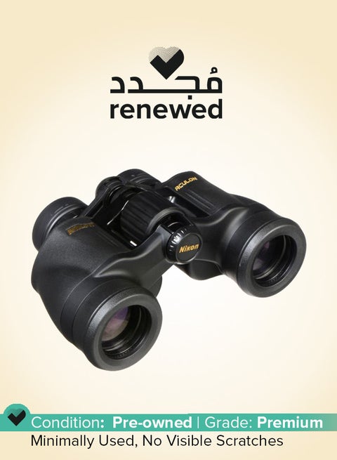 Renewed - 7x35 Aculon A211 Binoculars Large Center Fast-Focus Knob Anti-Reflection Multi-Coated Optics