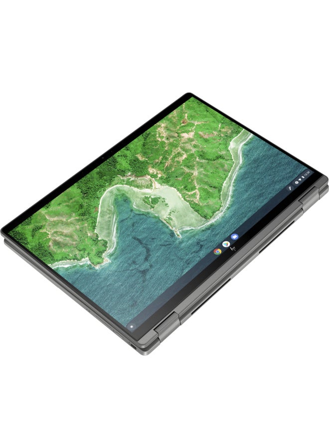 HP - Renewed - Chromebook Laptop With 14-Inch UHD Display, Intel Core i3-1215U Processor/Quad Core/12th Gen/8GB RAM/256GB SSD/Intel UHD 600 Graphics/Chrome OS English Grey - Image 1