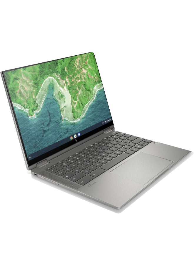 HP - Renewed - Chromebook Laptop With 14-Inch UHD Display, Intel Core i3-1215U Processor/Quad Core/12th Gen/8GB RAM/256GB SSD/Intel UHD 600 Graphics/Chrome OS English Grey - Image 1