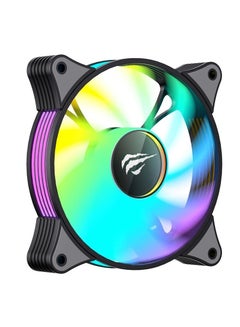 هافيت RGB Fan Gamenote F2095 120mm RGB Fan - 1800 RPM  - Image 1