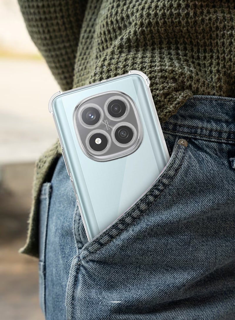 MARGOUN - Gorilla Case for Redmi 14 Pro Plus  Transparent Shockproof  Crystal Clear with Reinforced Corners Clear-1 - Image 1