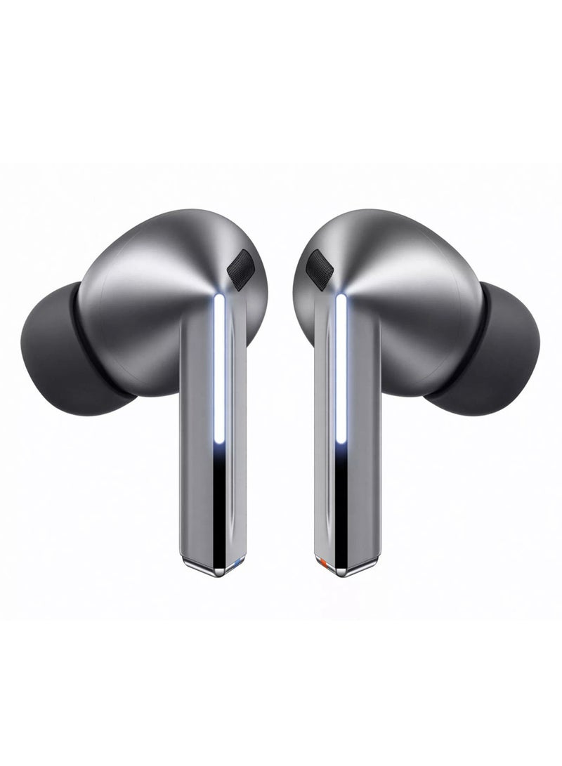 MARGOUN - Buds3 Pro Wireless Earbuds with Touch Control & Magnetic Charging Case fpr Galaxy Zflip 6 silver-1 - Image 1