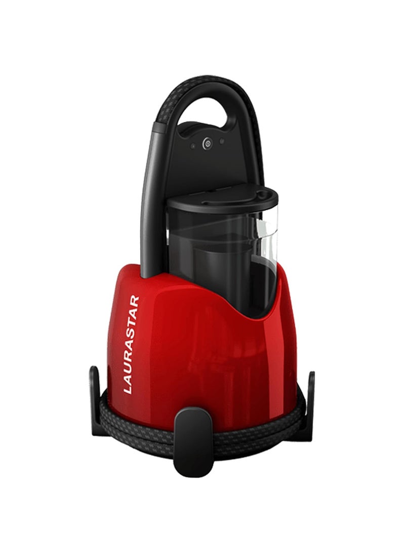 LAURASTAR Lift Original Red 3-in-1 Portable Steam Station | Irons, Steams & Purifies | Hygienic Dry Steam | 3D Soleplate | Single Temperature | Removable Water Tank | Vertical Ironing 1.1 L 2200 W 000.0804.501 Red - Image 2