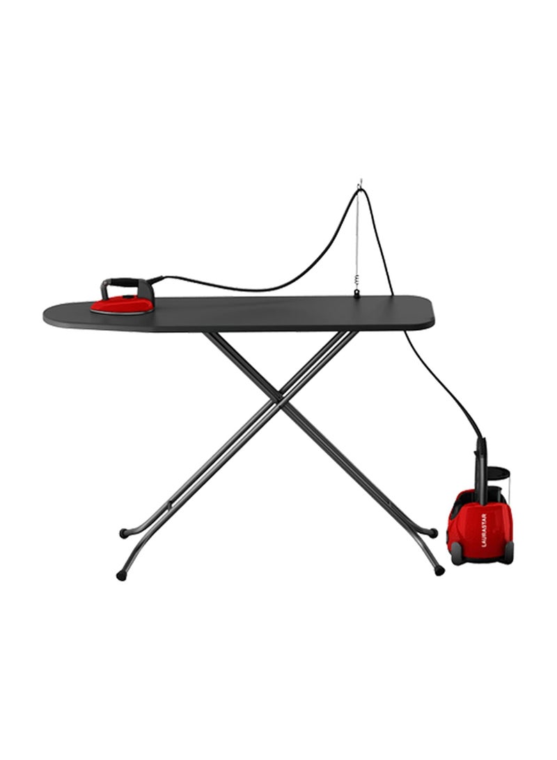 LAURASTAR Lift Original Red 3-in-1 Portable Steam Station | Irons, Steams & Purifies | Hygienic Dry Steam | 3D Soleplate | Single Temperature | Removable Water Tank | Vertical Ironing 1.1 L 2200 W 000.0804.501 Red - Image 3