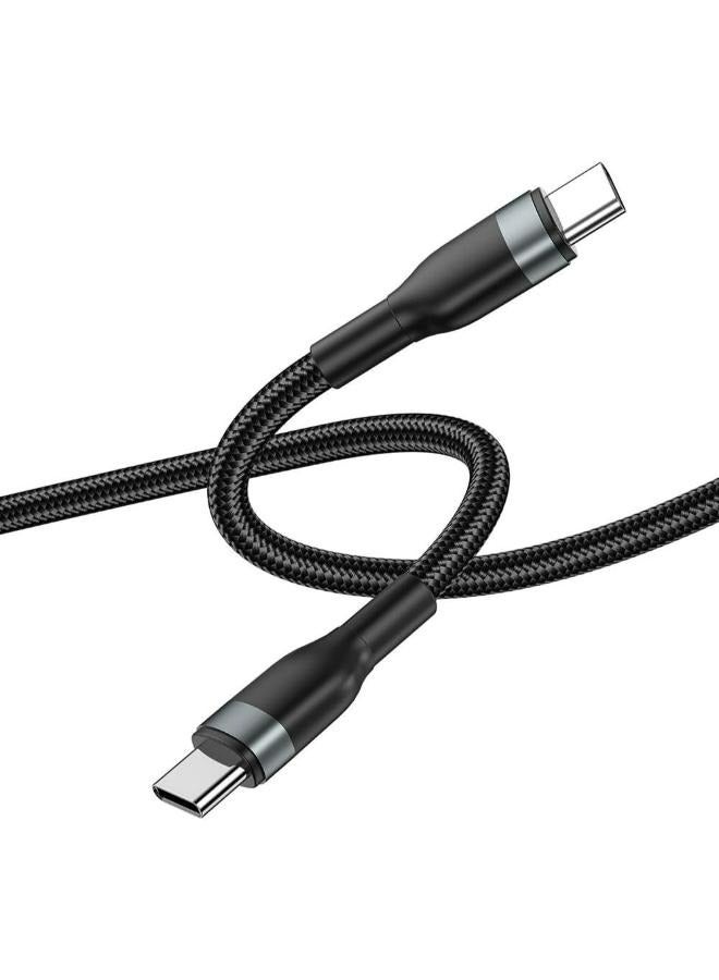 Wiwu WI-C017 Concise Series Type-C to Type-C PD Data Cable 100W 1.2 Meters black - Image 2