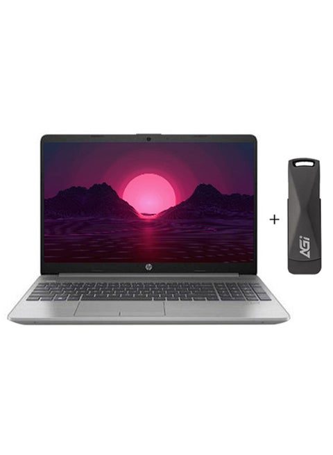 255 G9(Upgraded Version) Laptop With 15.6-inch Full HD(1920X1080) Display, Ryzen 7-5825U Processor/32GB RAM DDR5/512GB SSD/Windows 11/AMD Radeon Vega Graphics+FLASH DRIVE 64GB 3.2 English/Arabic Silver