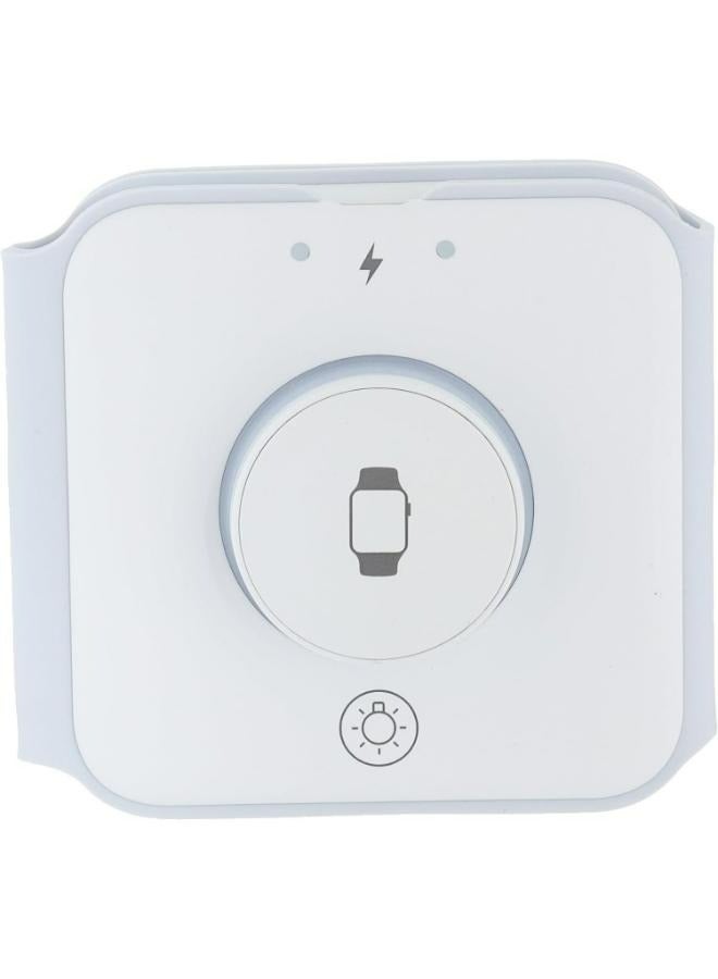 WIWU M6 Power Air 15W 3in1 Wireless Charger For (Iphone & Apple Watch & AirPods) Folding storage, Powerful magnets white - Image 3