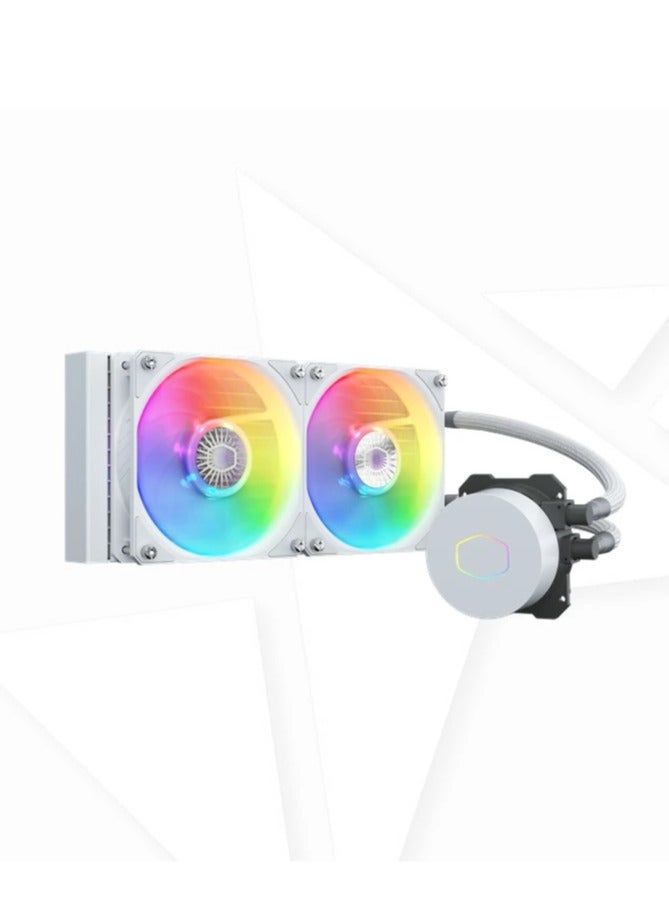 COOLER MASTER MasterLiquid ML240L V2 ARGB - ML240L V2 | White  - Image 1