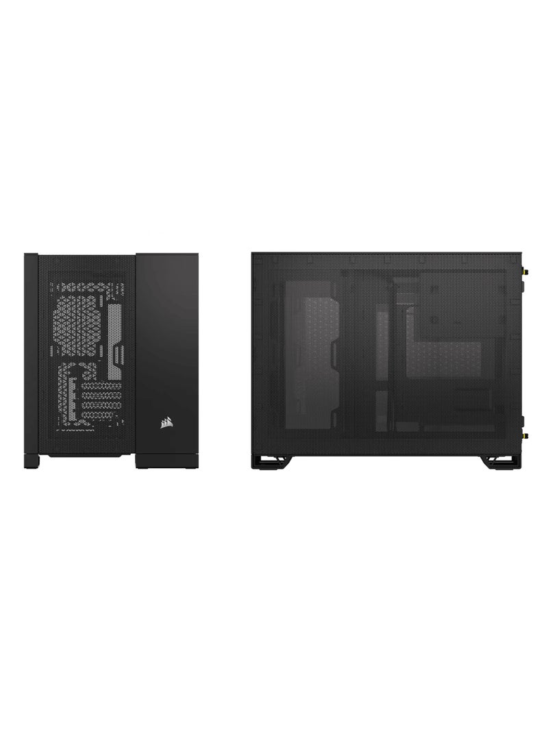 CORSAIR 2500D AIRFLOW Mid-Tower Dual Chamber Case | Black  - Image 4