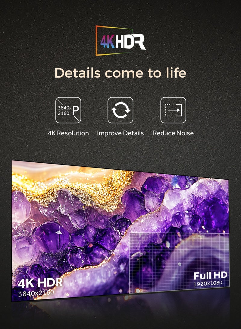 هاير - 65 Inch 4K UHD Smart Google TV | Dolby Audio | HDR 10 | Gaming MEMC Processor | 2+32GB RAM/ROM | Variable Refresh Rate | Auto Low Latency Mode | Premium Bezel-less Design - H65H5F Black H5F black - Image 1