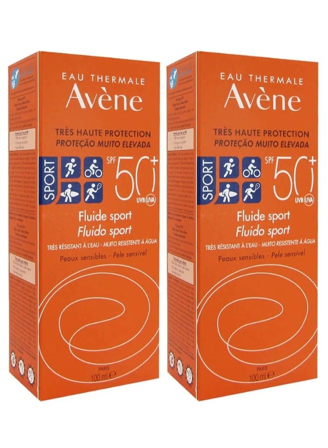 آفين Very High Protection Sport Fluid SPF 50+ 100 Mlml  - Image 1