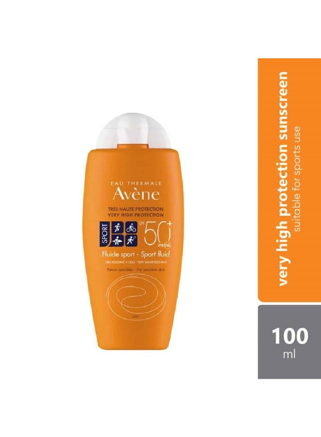 آفين Very High Protection Sport Fluid SPF 50+ 100 Mlml  - Image 4
