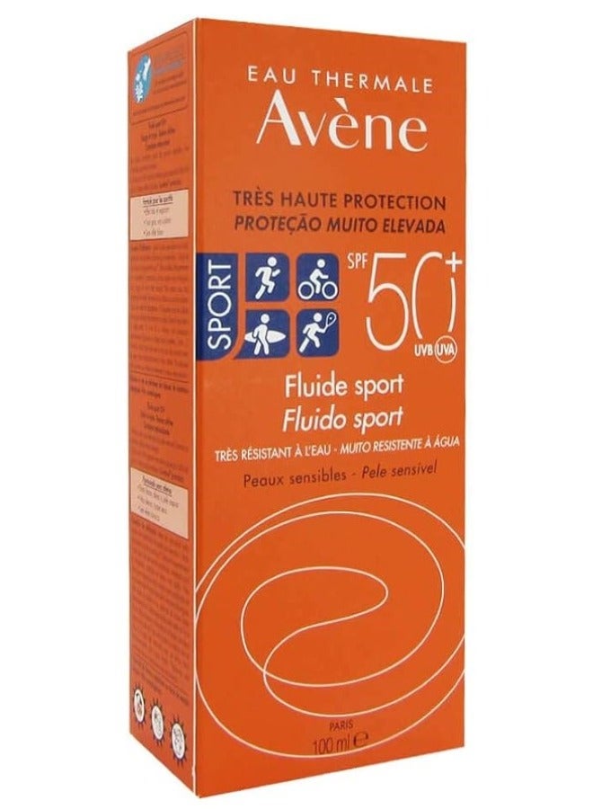 آفين Very High Protection Sport Fluid SPF 50+ 100 Mlml  - Image 2