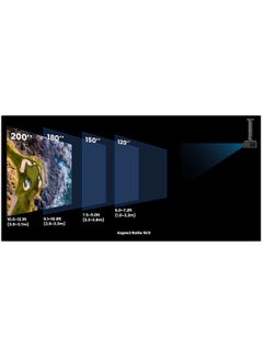 BenQ 4000-Lumen Full HD Laser Golf Simulator Projector with Short Throw Lens AK700ST BLACK  - Image 3