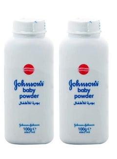 Johnson's Set Of 2 Baby Powder, 100g  - Image 1