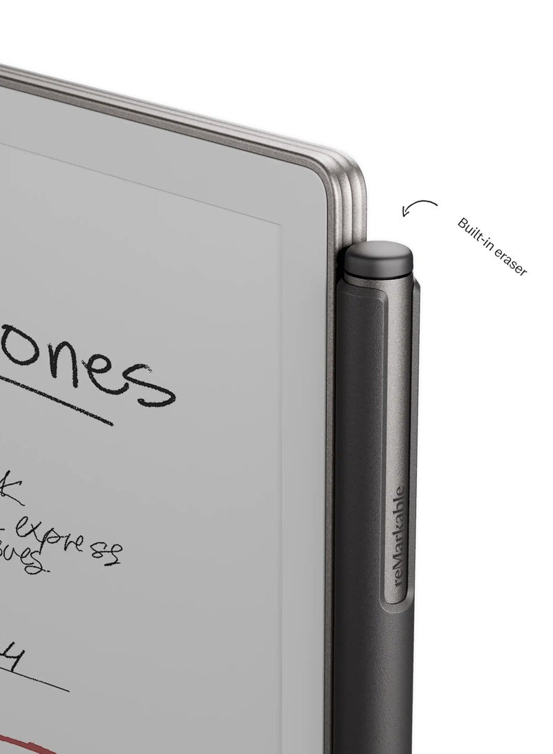 Paper Pro Bundle - 11.8” Color Digital Tablet with Marker Plus And Mosaic Basalt Keyboard Folio, Adjustable Reading Light, Real Paper Feel, and 14-Day Battery Life