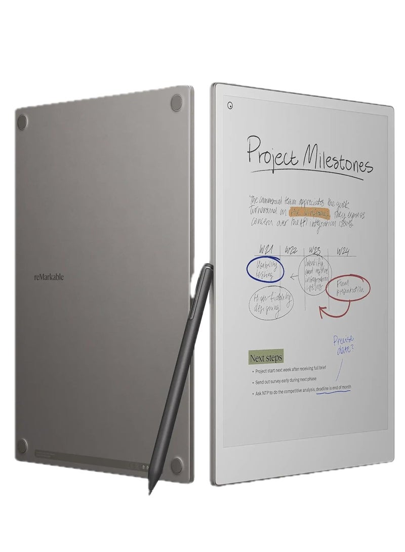 Remarkable - reMarkable Paper Pro 11.8” Color Tablet with Marker Plus with Eraser - Image 1