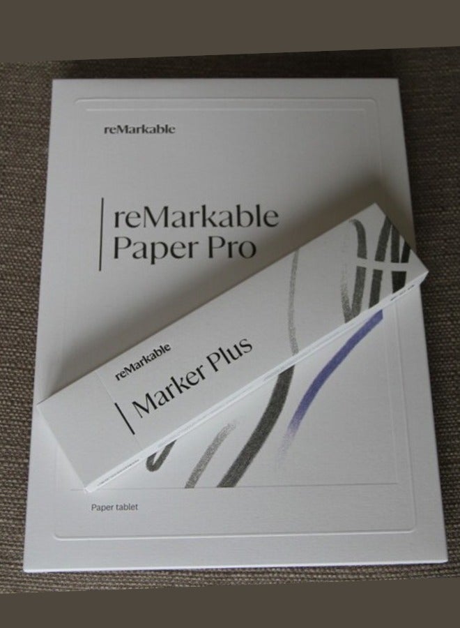reMarkable Paper Pro Bundle – Includes 11.8” reMarkable Paper Tablet, and Marker Plus Pen with Eraser - Image 2