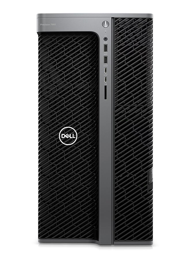 ديل Precision 7960 Tower Workstation With Intel Xeon w5-3423 Processor/32GB RAM DDR5/1TB SSD/12GB NVIDIA GeForce RTX A2000 Graphics/Windows 11 Pro/ black  - Image 1