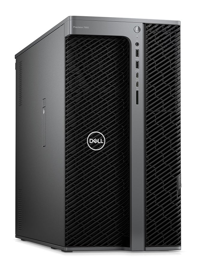 ديل Precision 7960 Tower Workstation With Intel Xeon w5-3423 Processor/32GB RAM DDR5/1TB SSD/12GB NVIDIA GeForce RTX A2000 Graphics/Windows 11 Pro/ black  - Image 3