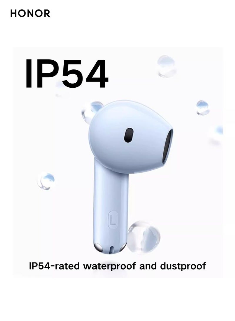 Earbuds A: Exceptional Comfort & Sound, 40-Hour Battery, Low Latency blue