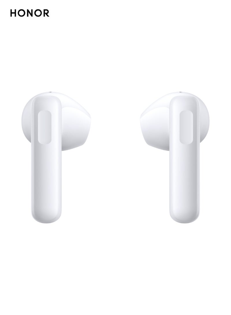 Honor Earbuds A: Exceptional Comfort & Sound, 40-Hour Battery, Low Latency white - Image 3