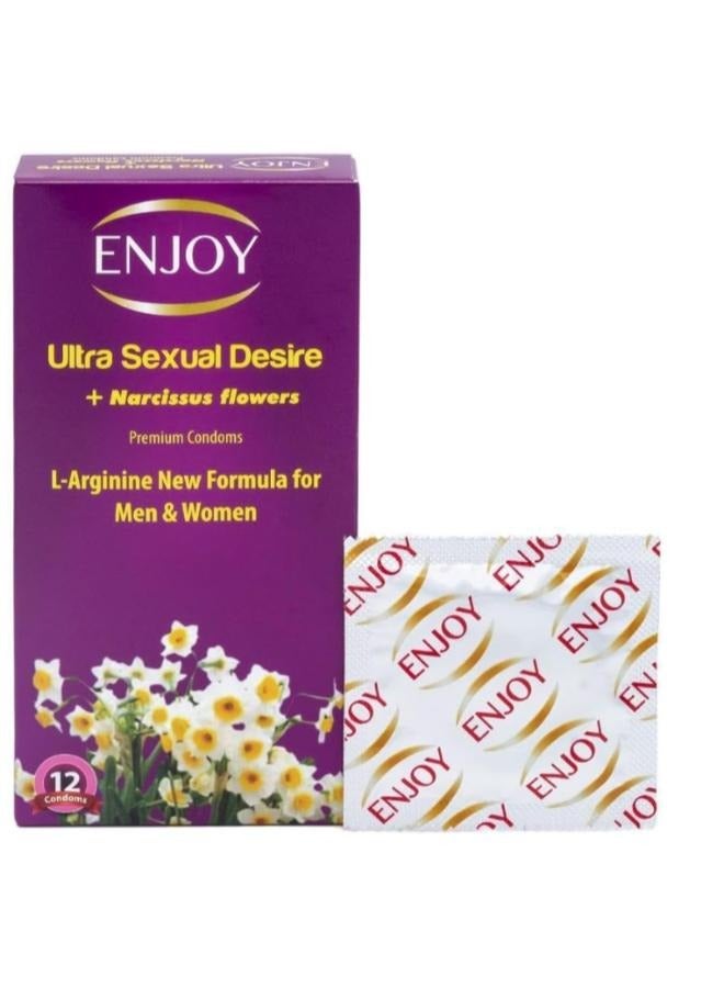 ENJOY Premium Condom - 12Pcs  - Image 1